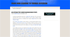 Desktop Screenshot of johnlilburne.org
