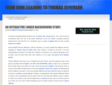 Tablet Screenshot of johnlilburne.org